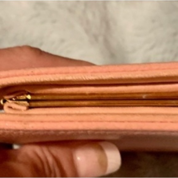 SOLD COA CHANEL Pink Caviar Leather Wallet Chanel pink wallet with Box - Picture 8 of 16